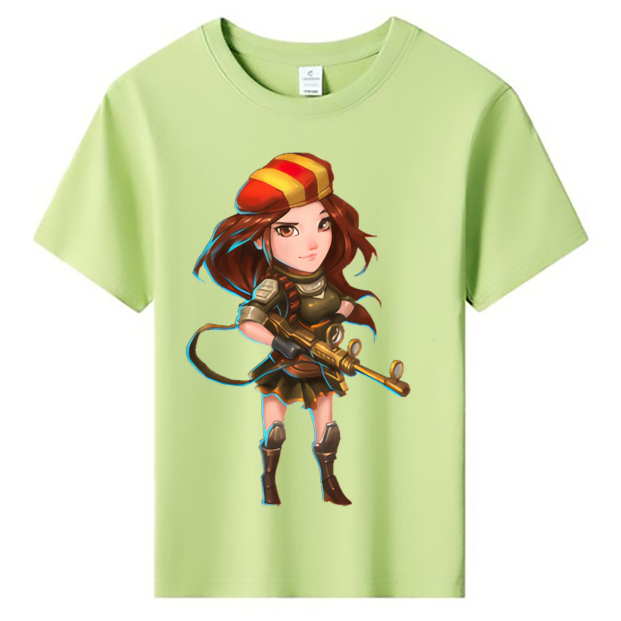 （画像用） リーグ・オブ・レジェンド League of Legends LOL 綿100％キッズTシャツ（フロントプリント）